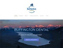 Tablet Screenshot of buffingtondental.com